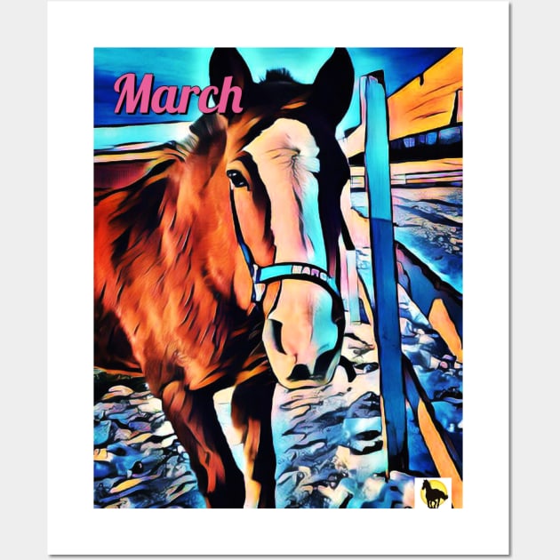 March Wall Art by SunshineHorses